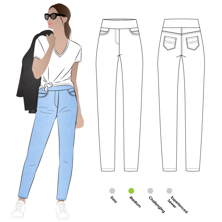 Style Arc Blakley stretch jeans – THORNBERRY